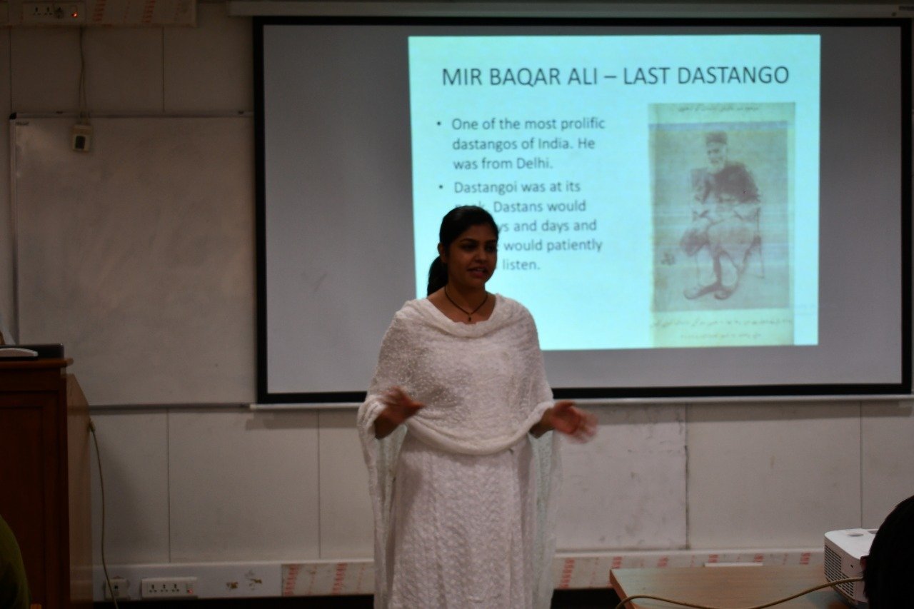 A Dastangoi workshop in Delhi